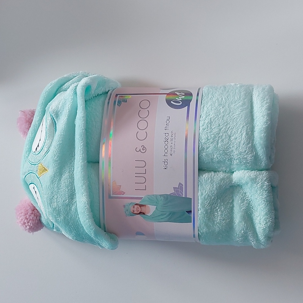 LuLu & coco kids Blanket Blue size 40X50‎